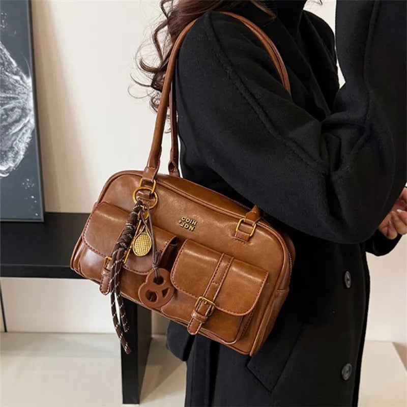 Gloria - Sac à main avec poches extérieures