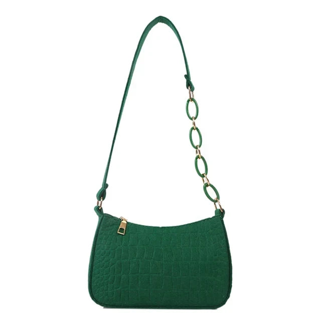 Thaïs - Petit sac effet croco